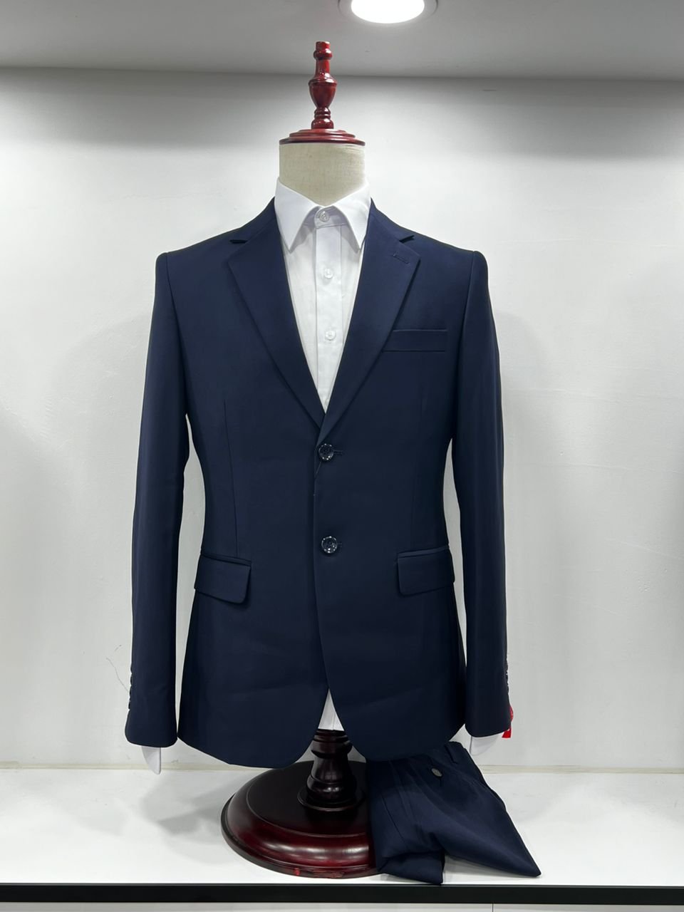 Costume 2 pièces bleu marine