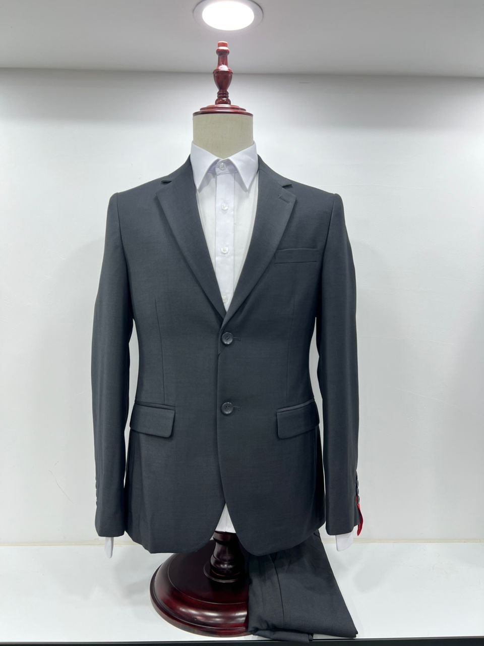 Costume 2 pièces gris anthracite